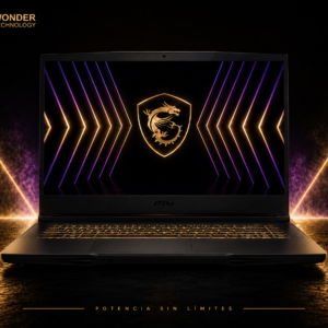 portÁtil msi thin 15 | core i5 13420h | 8gb ram | 512gb ssd | rtx 3050 | 15.6 fhd | gray